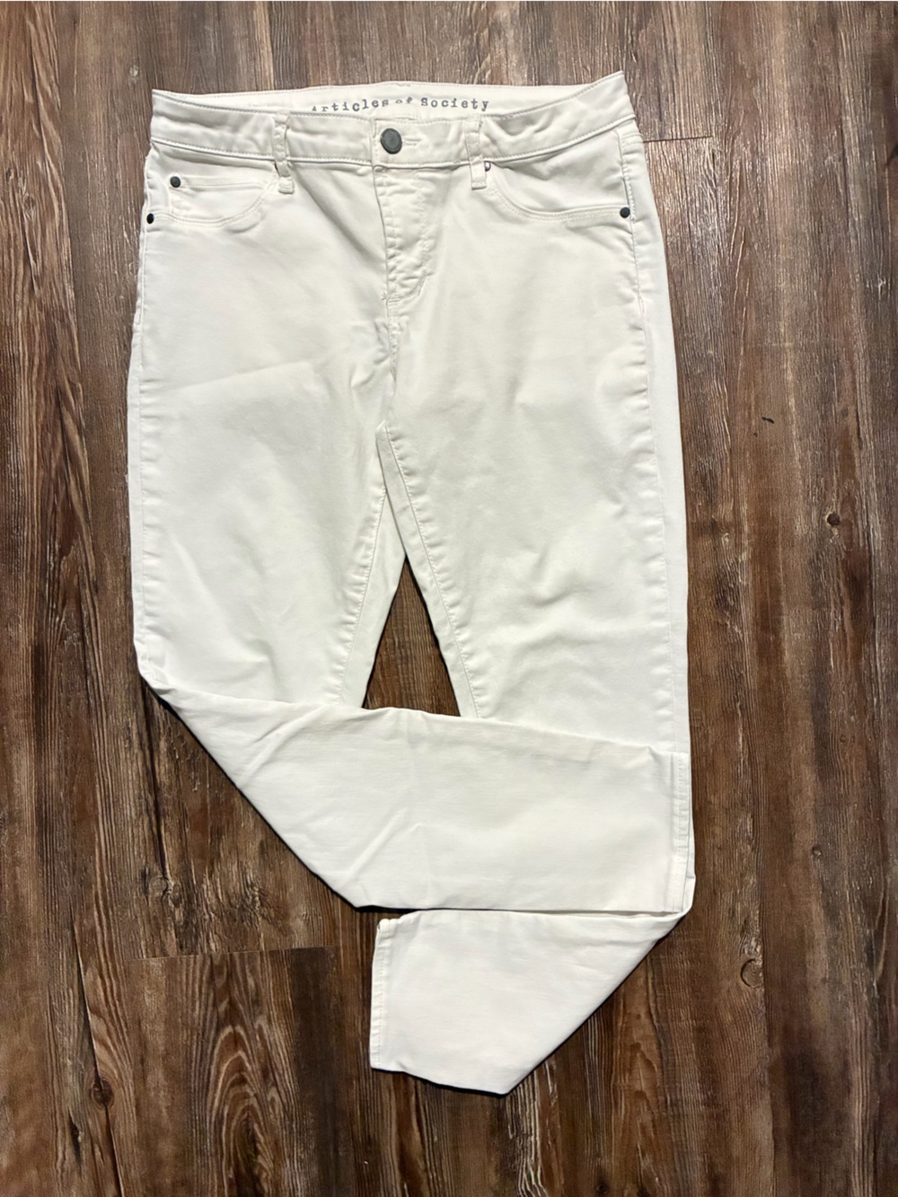 Articles of Society White Skinny Jeans